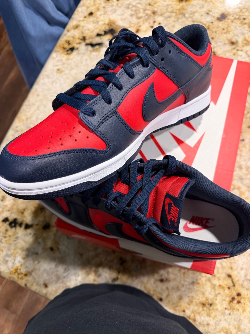 Nike Dunk Retro 2024 University Red/Obsidian Men Size 11.5 BRAND NEW NEVER WORN!